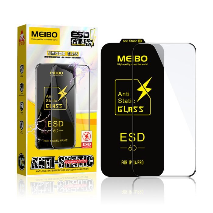 Meibo Esd 6D Anti Static 6D Tempered Glass For Mobile