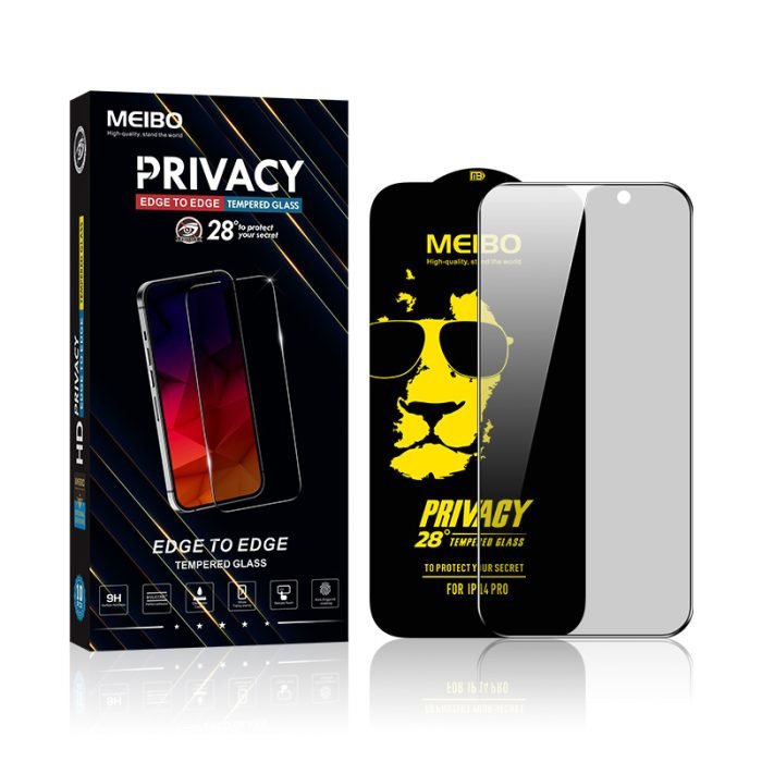 Meibo Esd Privacy Anti Static 6D Tempered Glass For Mobile
