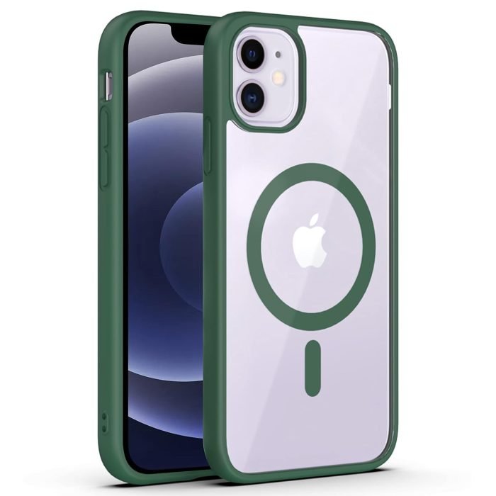 Iphone Back Cover Magsafepremium Green Iphone 15 Pro Max Back Cover Thermoplastic Polyurethane Mag Safe