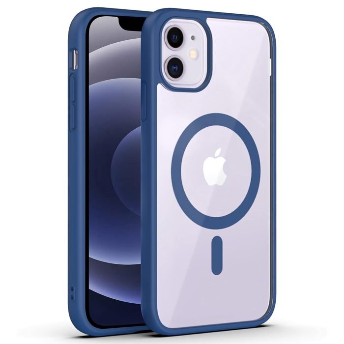 Iphone Back Cover Magsafepremium Navyblue Iphone 15 Pro Max Back Cover Thermoplastic Polyurethane Mag Safe
