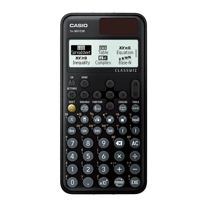Casio Fx 991 New Casio Fx-991Cw Classwiz Non-Programmable Scientific Calculator - Casio Calculator