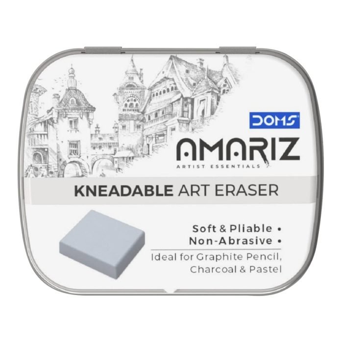 Doms Amriz Kneadable Art Eraser Grey Colour Doms Amriz Kneadable Art Eraser Grey Colour