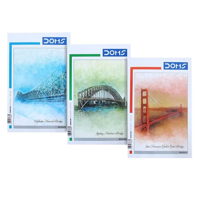 Doms Bridges Series Notebook Unruled Doms Bridges Series Notebook - Unruled