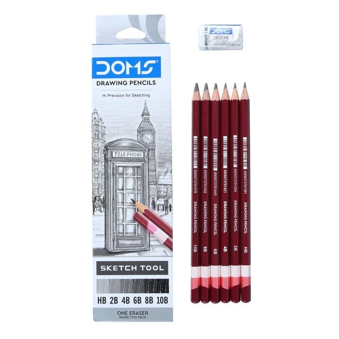 Doms Drawing Sketching Graphite Pencil Set Doms Drawing &Amp;Amp; Sketching Graphite Pencil Set