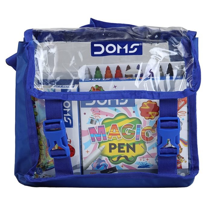 Doms Gifting Range For Kids Junior Art Kit Multicolour Dm7667 Doms Gifting Range For Kids Junior Art Kit- Multicolour (Dm7667)