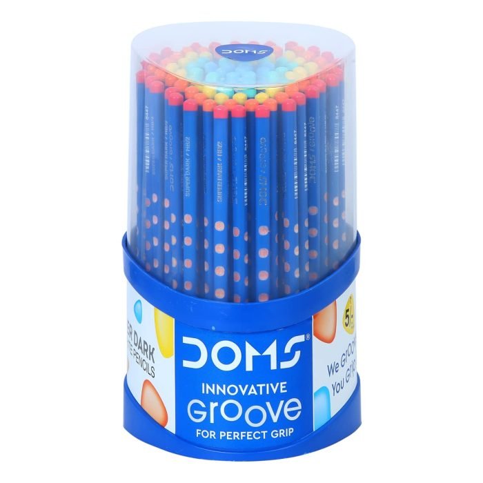 Doms Groove Super Dark Hb 2 Graphite Pencils Pack Of 100 Doms Groove Super Dark Hb/2 Graphite Pencils (Pack Of 100)