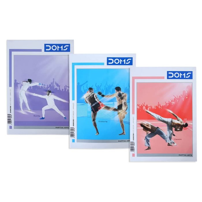 Doms Martial Arts Series Notebook A4 Unruled Doms Martial Arts Series Notebook - A4 - Unruled