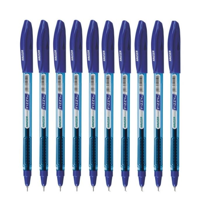 Hauser Fizzy 05 Mm Gel Pen Blue Ink Hauser Fizzy 0.5 Mm Gel Pen - Blue Ink