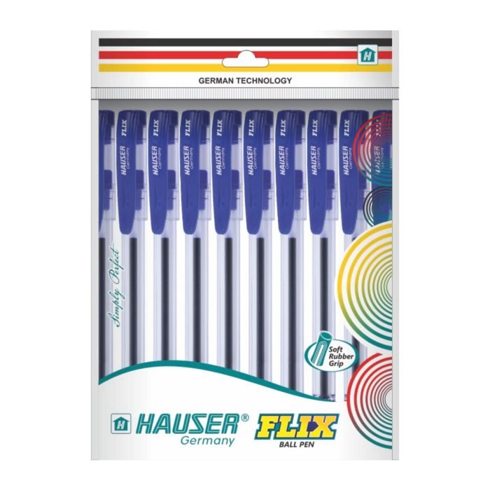 Hauser Flix Ball Pen Blue Ink Hauser Flix Ball Pen - Blue Ink