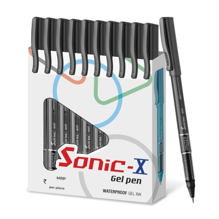 Hauser Sonic X Gel Pen Card Pack Hauser Sonic X Gel Pen Card Pack