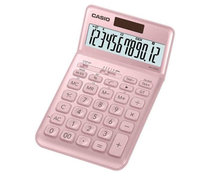 Jw 200Sc Pk Casio India Casio Jw-200Sc-Pk - Casio Calculator