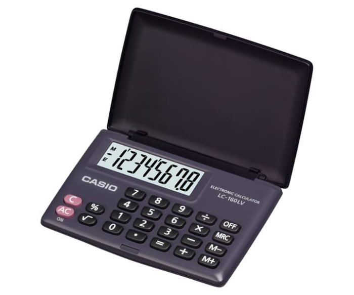 Lc 160Lv Bk Casio India Casio Lc-160Lv-Bk - Casio Calculator