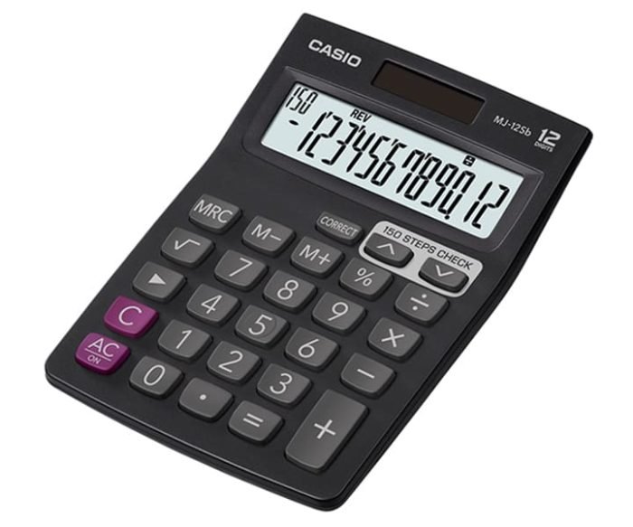 Mj 12Sb Casio India Casio Mj-12Sb Desktop Calculator - Casio Calculators
