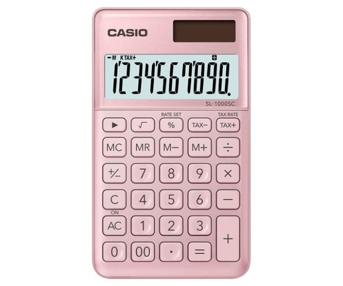 Sl 1000Sc Pk Casio India Casio Sl-1000Sc-Pk - Casio Calculator