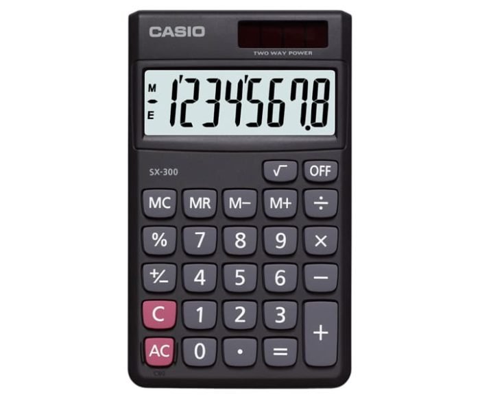 Sx 300 Casio India Casio Sx-300 - Casio Calculator