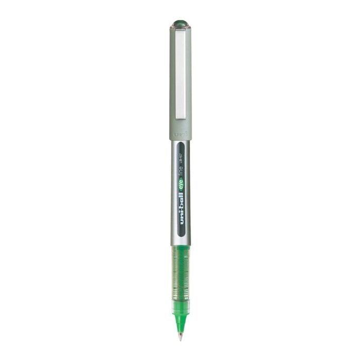 Uni Ball Eye Ub157 Roller Ball Pen Green Ink Pack Of 1 Uni-Ball Eye Ub157 Roller Ball Pen (Green Ink- Pack Of 1)