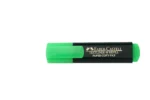 Faber-Castell Chisel Textliner - Pack Of 10 (Green) - Image 2
