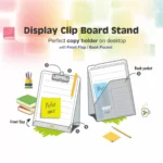 Solo Display Clip Board Stand – A4 (DCBA4)