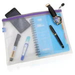 Solo CARRY.ALL – Soft touch daily utilities zipper bag – (A4) EVA41, Pack of 2
