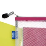 Solo CARRY.ALL – Soft touch daily utilities zipper bag – (A4) EVA41, Pack of 2 - Image 3