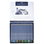 Faber-Castell Goldfaber Aqua Watercolour Pencil- Tin Of 48 - Image 3