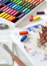 Faber-Castell Soft Pastels Mini- Set Of 24, Gold, Multi - Image 2