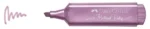 Faber-Castell Chisel Point Metallic Highlighters 4 Glitter Highlighter Pens For Journaling And Note Taking - Study Supplies - Image 3
