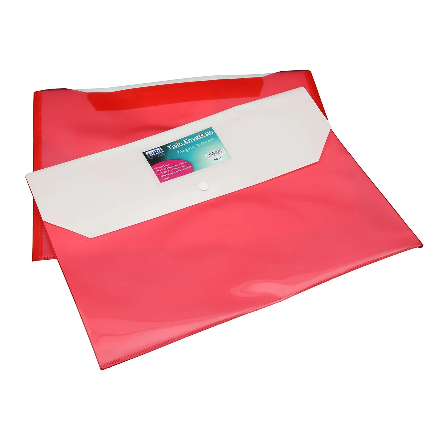 Solo My Clear Bag (Twin Pocket – Double Color) – FC (MC212), Pack