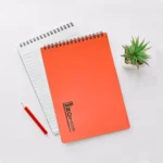 Solo Notes Pad-Top Wiro/Spiral Bound | Single Line | A5 / B6 Size | 100 Pages | Pack of 5 - Image 2