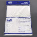 Solo Heavyweight Sheet Protectors – 11 Hole, DIAMOND 300, (150+150) Microns – A4 (SP104), Pack of 25 - Image 3