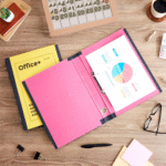 2D Ring Binder File | 2D Ring Mechanism for Organizing Documents, Reports, Homework, Medical Files, and More | Light Weight and Durable | Pack of 6 - Image 4